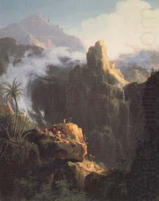 Landscape Composition Saint John in the Wilderness (mk13), Thomas Cole